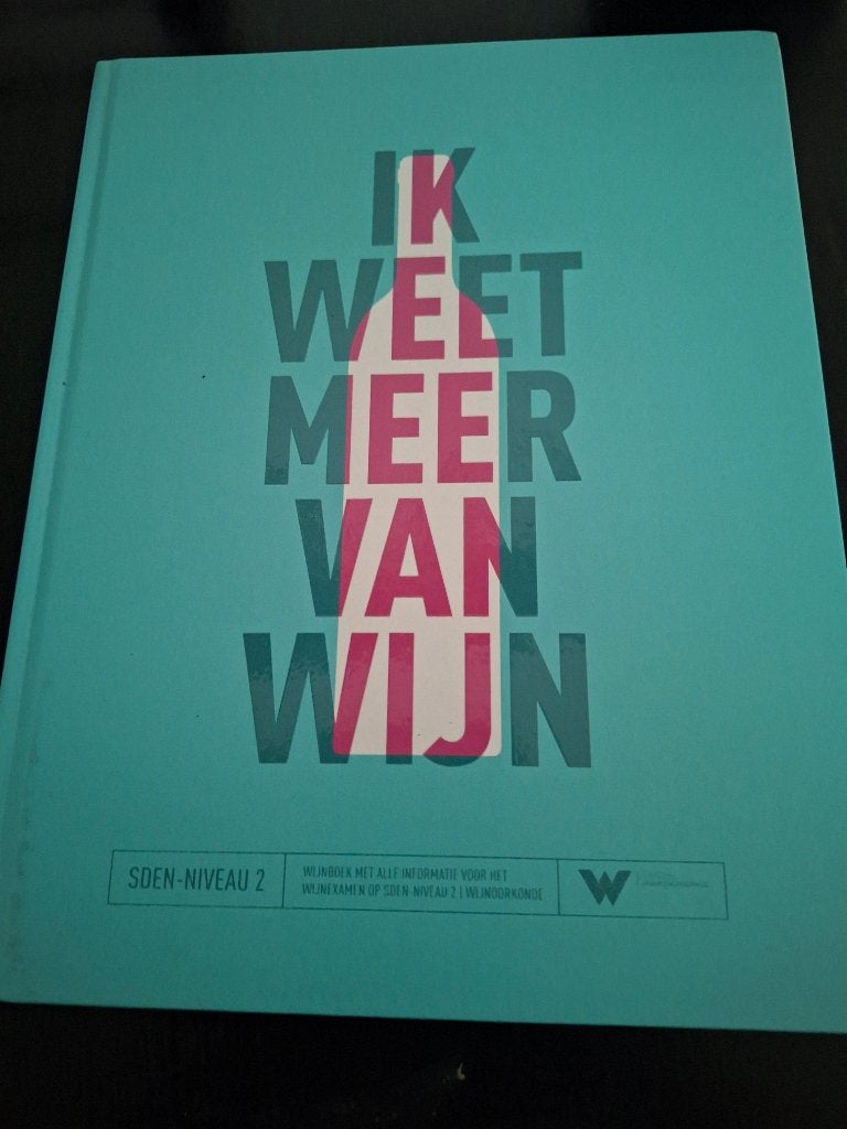 Ik weet meer van wijn boek, Ophalen, Beta, Nieuw, MBO