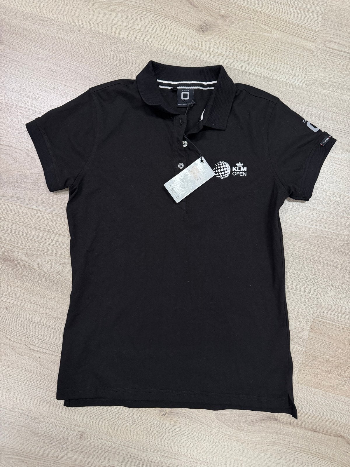 Code Zero KLM Open Polo Dames Maat L Zwart Nieuw, Zwart, Maat 42/44 (L), Nieuw, Ophalen of Verzenden