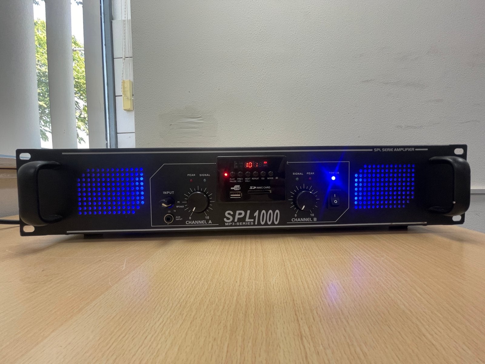 Skytec SPL1000 versterker mp3 series, Overige merken, Ophalen of Verzenden, Zo goed als nieuw, Nvt