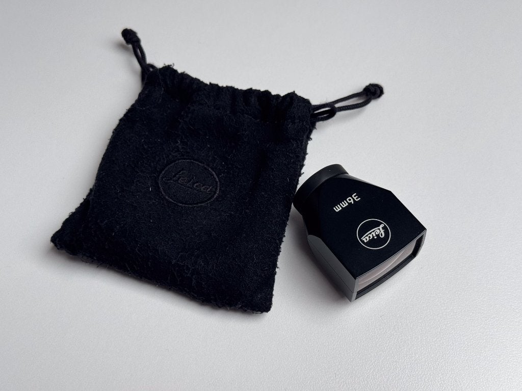 Leica 36mm Viewfinder Black [18938], Ophalen of Verzenden, Zo goed als nieuw, Spiegelreflex, Leica