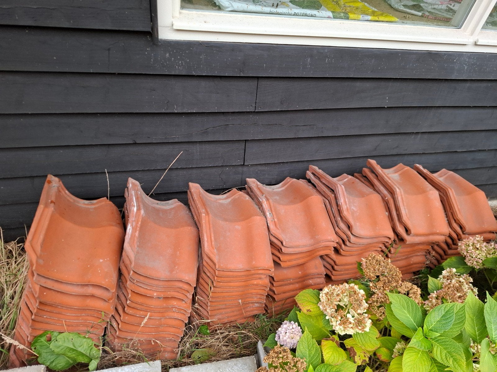 DWS knikpannen, 112 stuks, Ophalen, Gebruikt, Steen of Klei, 15 m² of meer