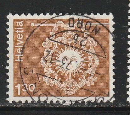 Zwitserland 1973 - Toggerburg Inn Sign, Ophalen, Gestempeld