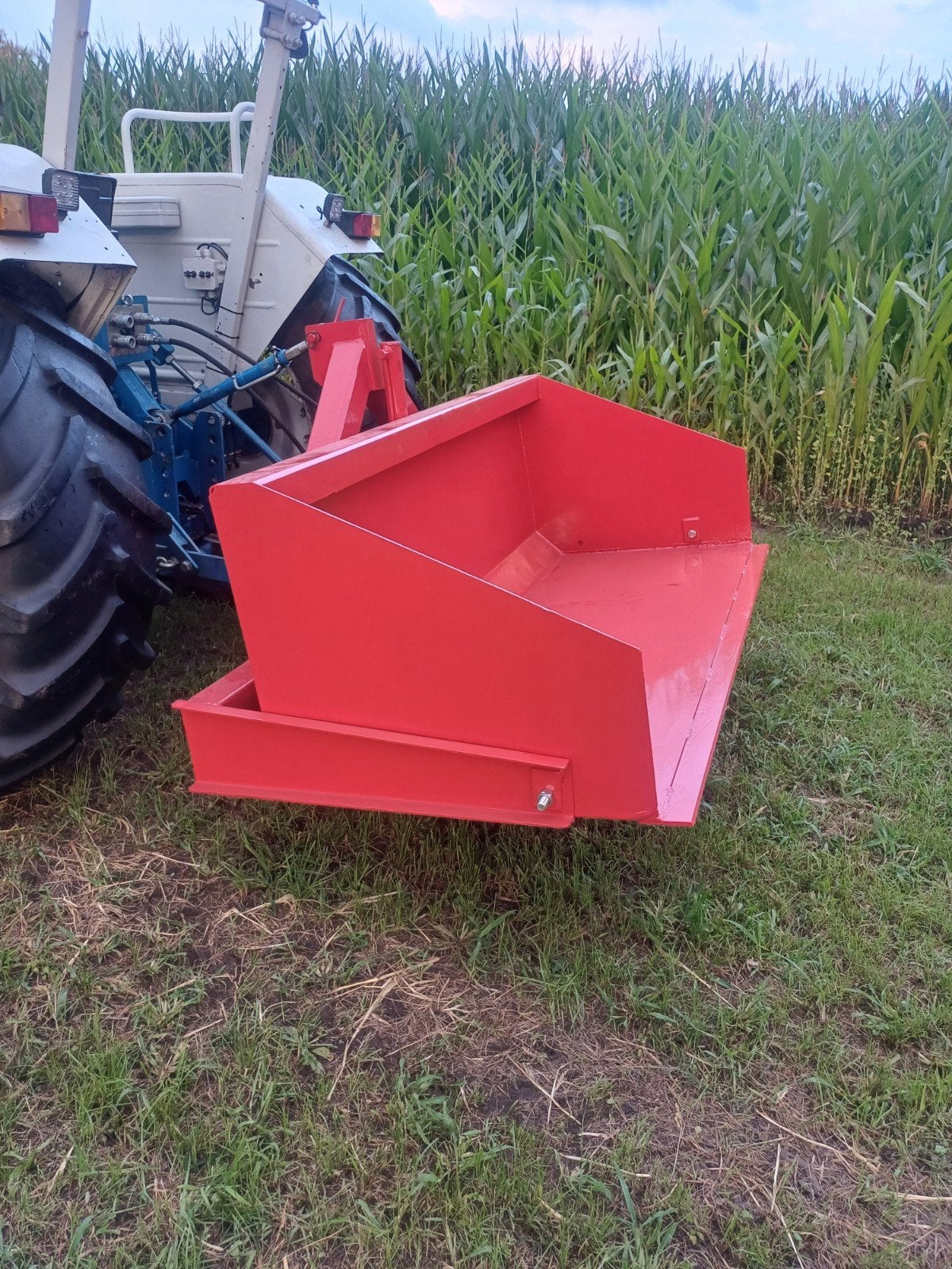 grondbak, dubbellucht, palletdrager, vorenpakker, ploeg, Ophalen, Grondbewerking