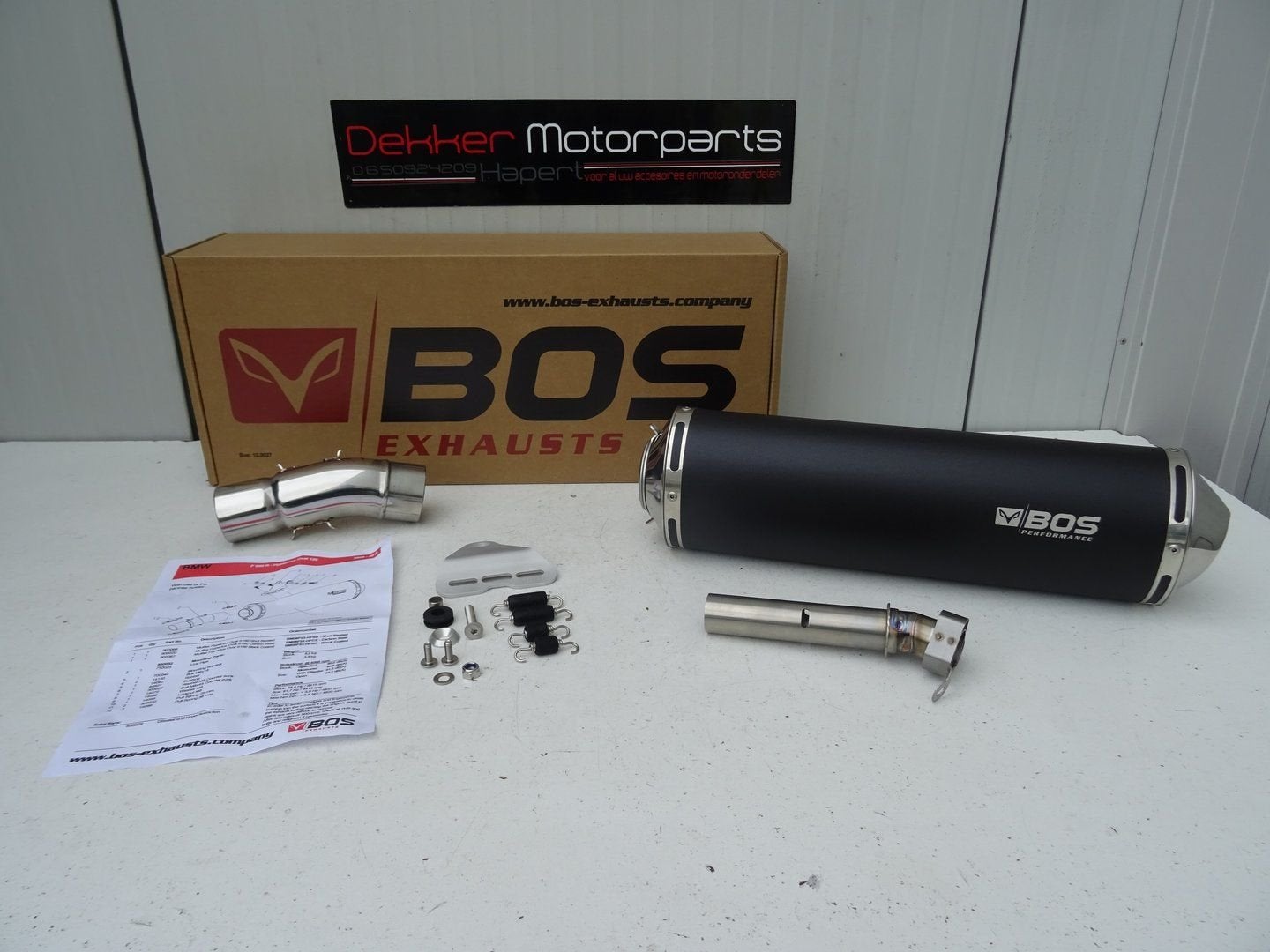 Bos Hyperfox Black Coated Sport Demper BMW F800R 2009-2016, Motoren, -, -, Nieuw, Ophalen of Verzenden
