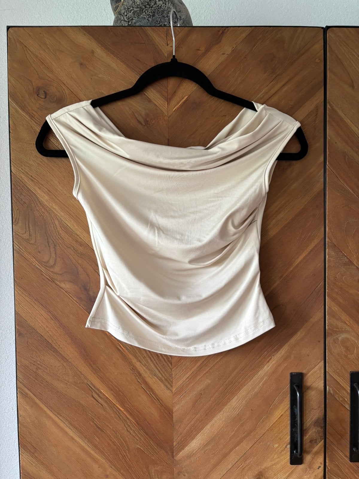 Nieuw! Prachtige top van Shein. Maat XS, Beige, Nieuw, Ophalen of Verzenden, Maat 34 (XS) of kleiner
