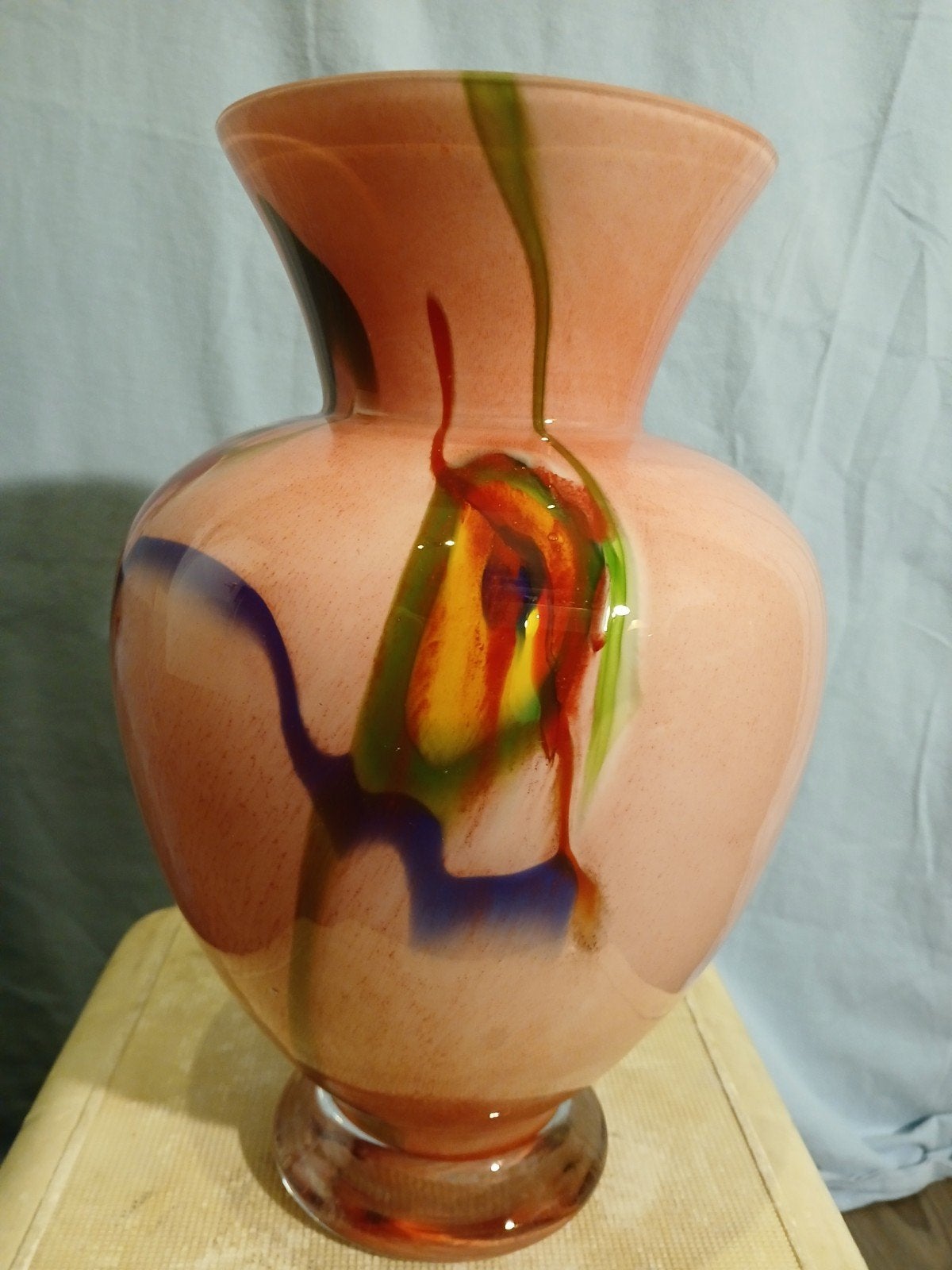 Grote Gekleurde Vaas - Eyecatcher voor uw Woonkamer, Ophalen