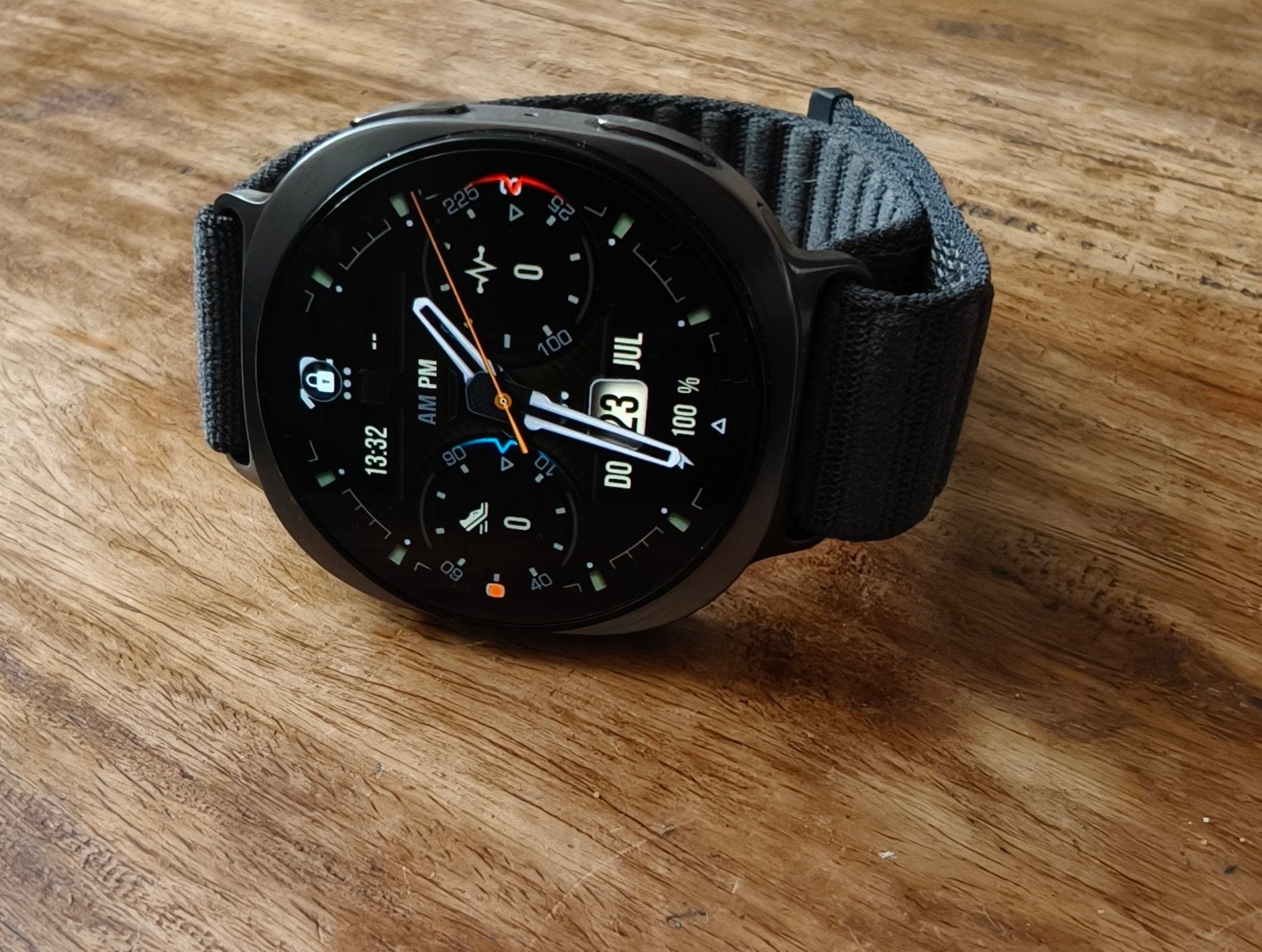 Samsung Galaxy Watch 8 40mm BT, Zwart, Samsung ⌚️, Ophalen of Verzenden, Zo goed als nieuw
