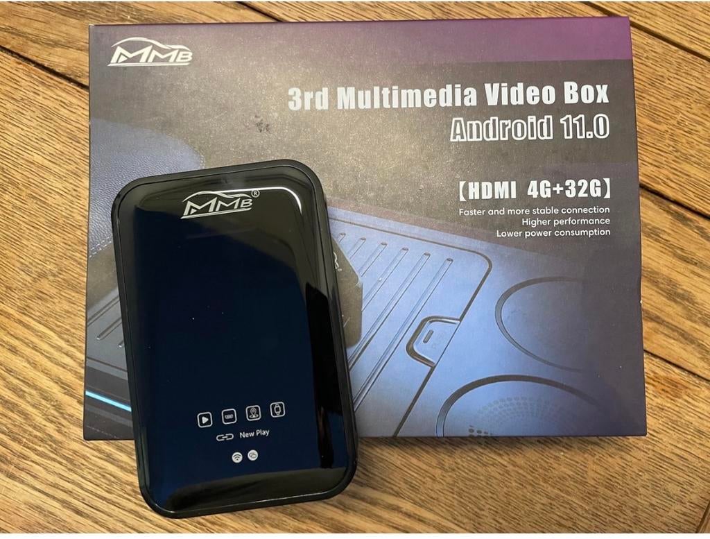 MMB CarPlay Android 11 Multimedia Box - YouTube op je scherm, Auto diversen, Auto-accessoires, Ophalen of Verzenden, Zo goed als nieuw