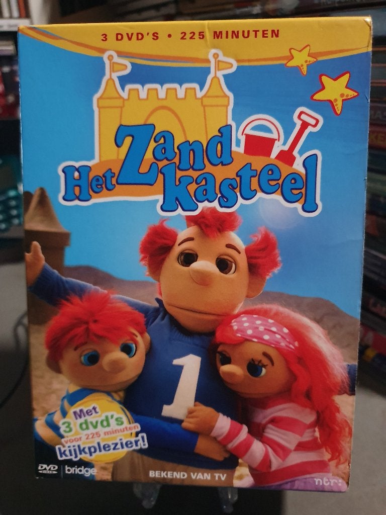 Het zandkasteel box 3dvd deel 3.4.5, Alle leeftijden, Ophalen, Zo goed als nieuw