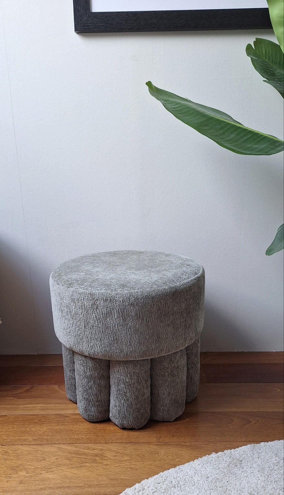 Poef, Ophalen, Rond, Minder dan 50 cm, Minder dan 50 cm