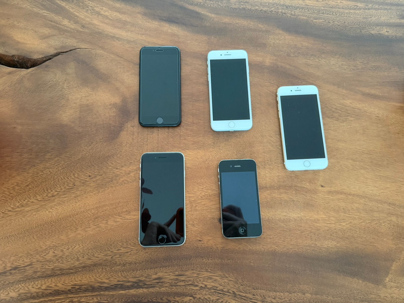 Verschillende iPhone's aangeboden, Ophalen, Gebruikt, Wit, 64 GB