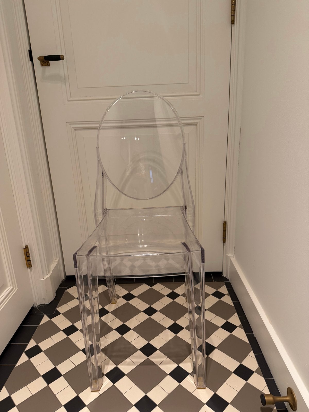 SALE! 4 x stoel -Kartell Louis Ghost, Ophalen, Kunststof, Gebruikt, Overige kleuren