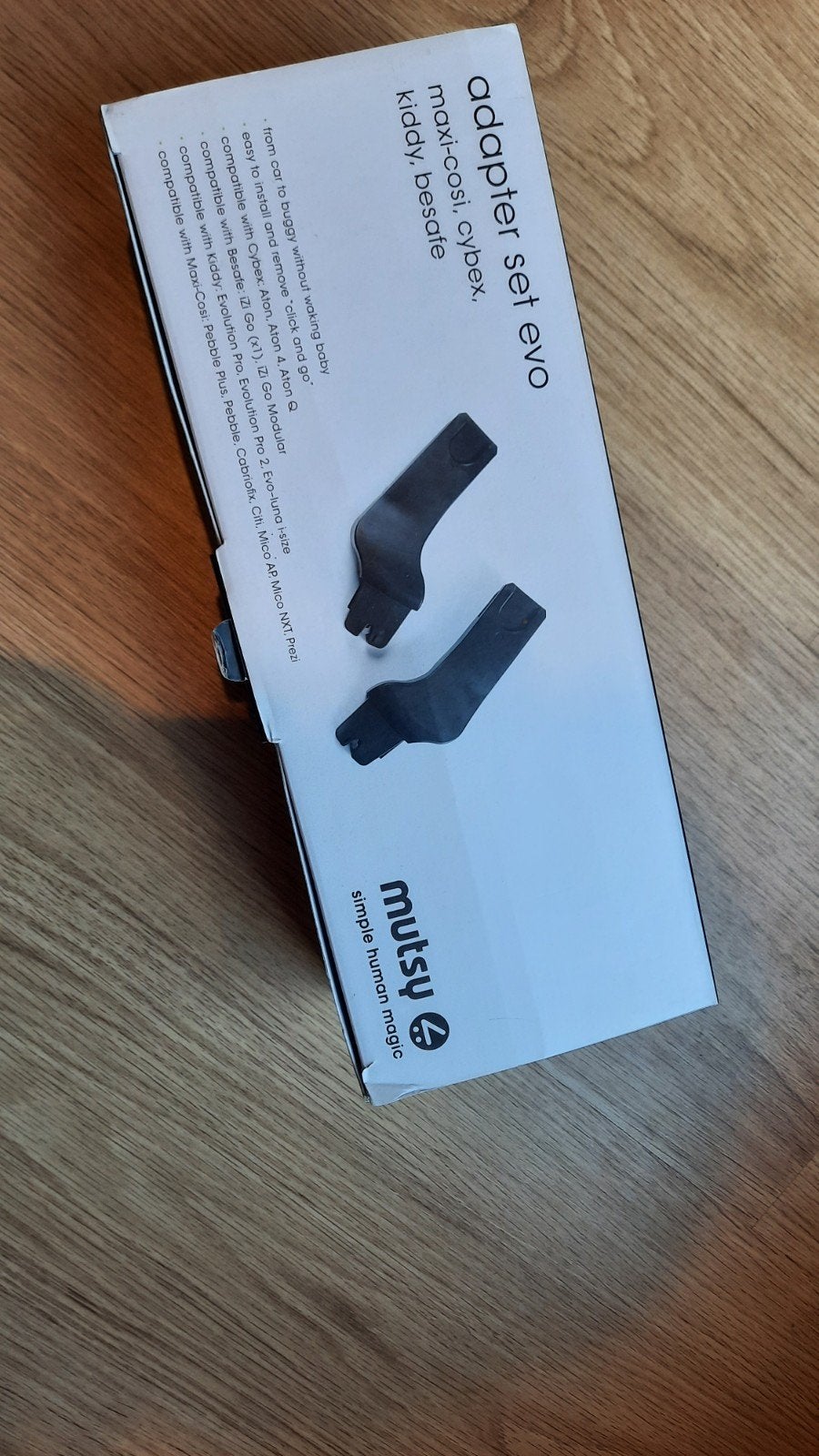Mutsy Evo adapters voor Maxi-Cosi (zo goed als nieuw), Ophalen of Verzenden