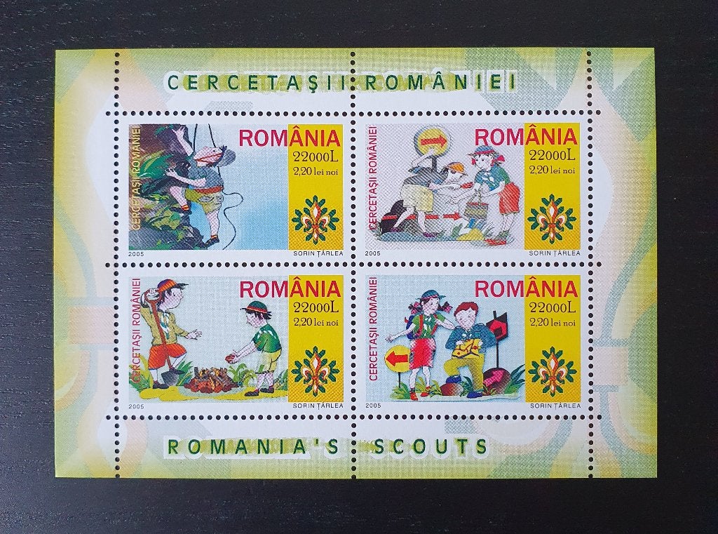 Roemenie 2005 Scouting Scouts Michel blok 357 postfris, Verzenden, Postfris, Overige thema's