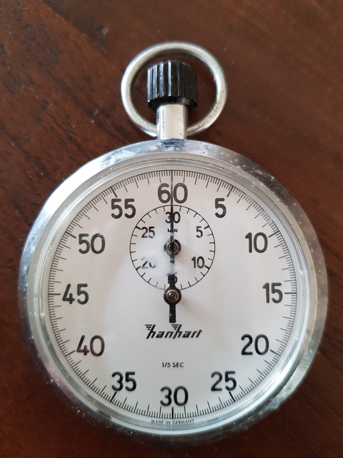 Hanhart Stopwatch - Vintage precisie tijdwaarneming, Sieraden, Tassen en Uiterlijk, Horloges | Antiek, Overige merken, Zakhorloge