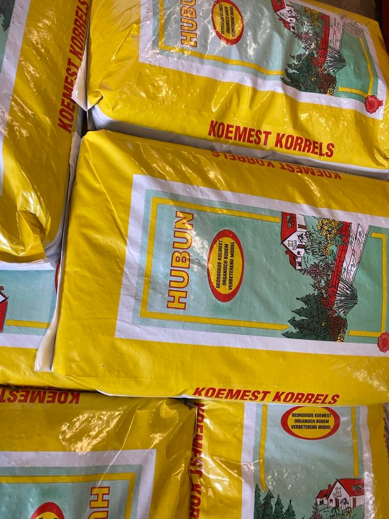 Koemestkorrels 20 kg - Organische Bodemverbeteraar, Tuin en Terras, Aarde en Mest, Ophalen, Koemestkorrels