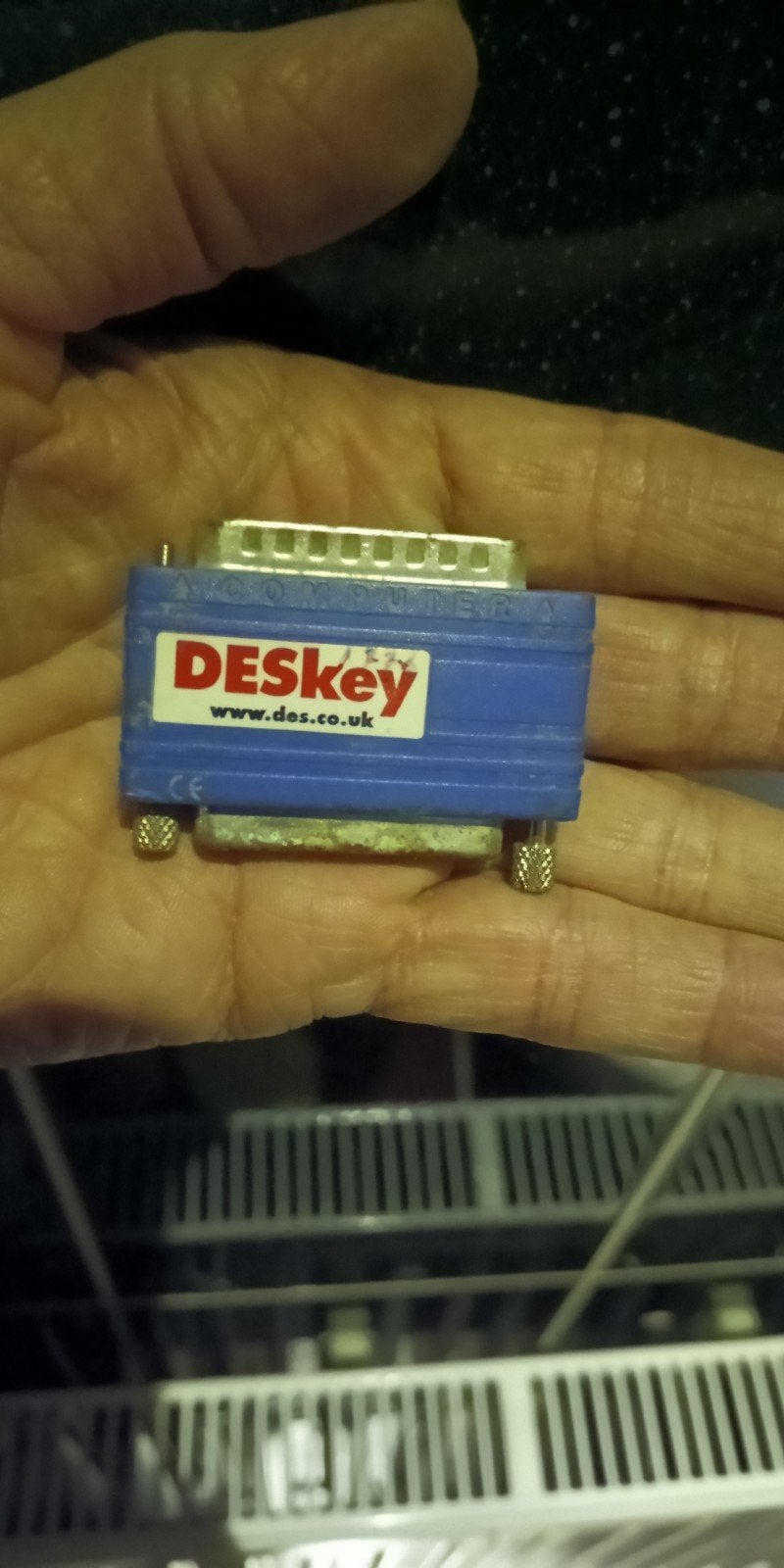 DESKey DK2 Dongle - Parallelle Poort Beveiligingssleutel, Ophalen of Verzenden, Gebruikt