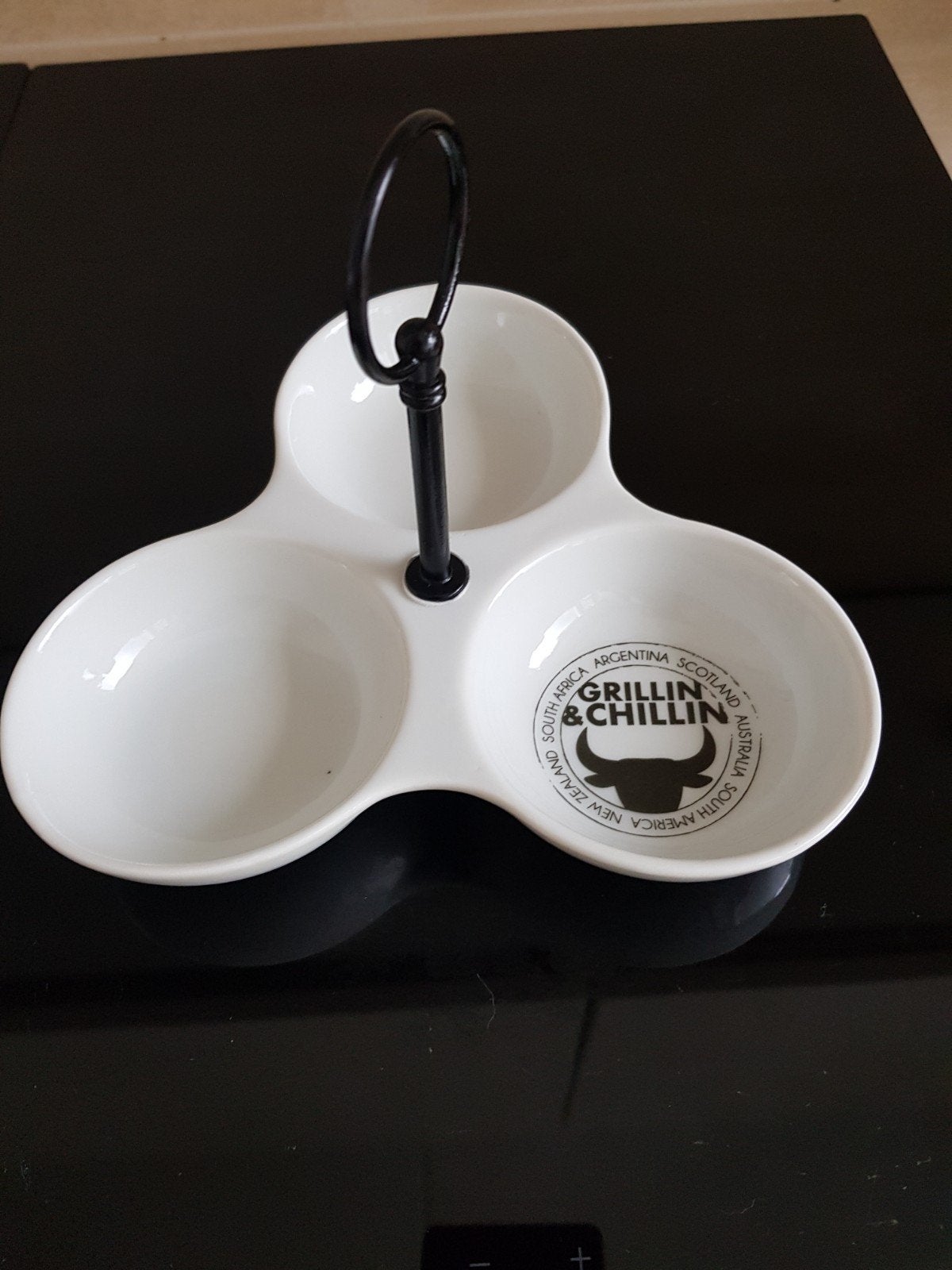 Mooie dip schaal, Ophalen of Verzenden, Zo goed als nieuw