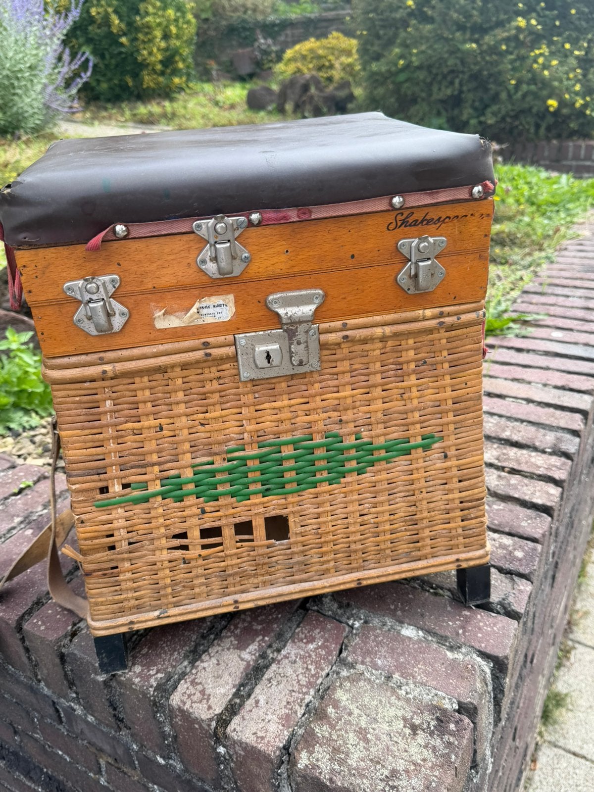 Nostalgisch viskoffer, Ophalen, Zo goed als nieuw, Koffer of Tas