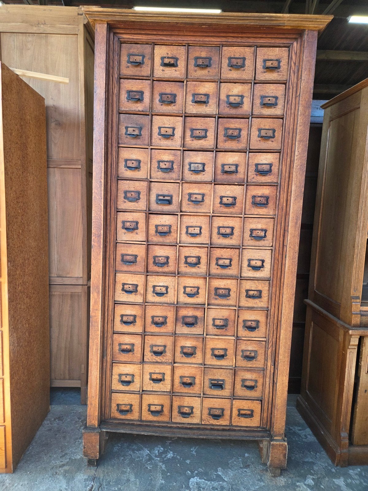 prachtige originele apothekerskast ~ ladekast ~ winkelkast, Antiek en Kunst, Ophalen