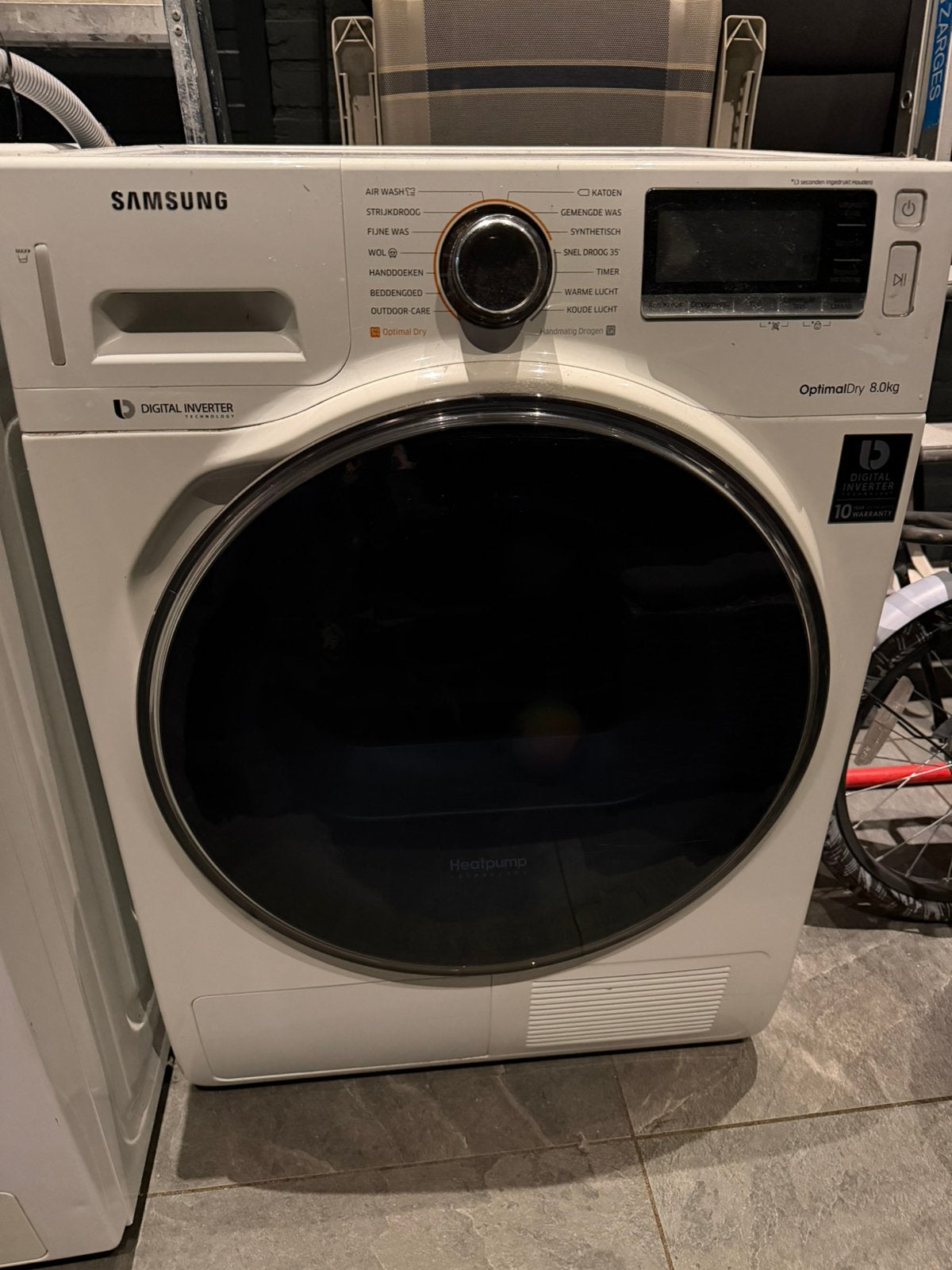 Samsung droger, Witgoed en Apparatuur, Ophalen, Gebruikt, 85 tot 90 cm, Condens
