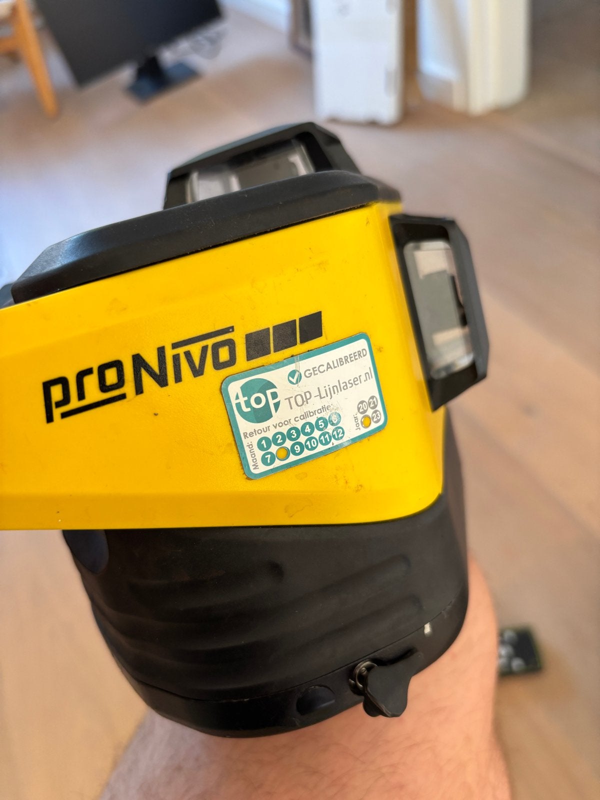 ProNivo laser met ontvangers en afstandsbediening, Ophalen of Verzenden, Gebruikt, Overige typen, Overige merken