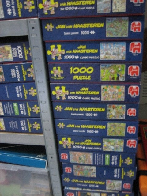 24 JAN VAN HAASTEREN PUZZELS   950, 1000 en 1500 stukjes, Ophalen of Verzenden, 500 t/m 1500 stukjes, Zo goed als nieuw, Legpuzzel