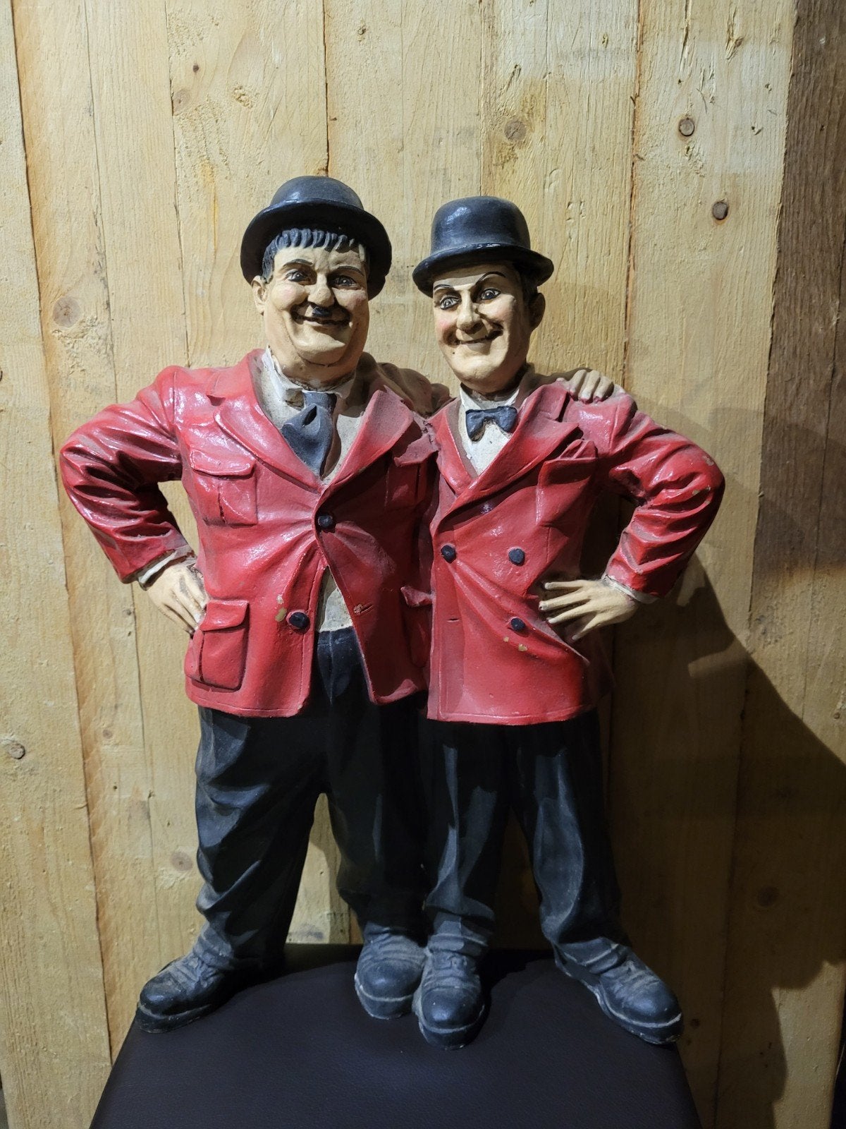 Laurel en Hardy beeld, origineel, jaren 70, Ophalen