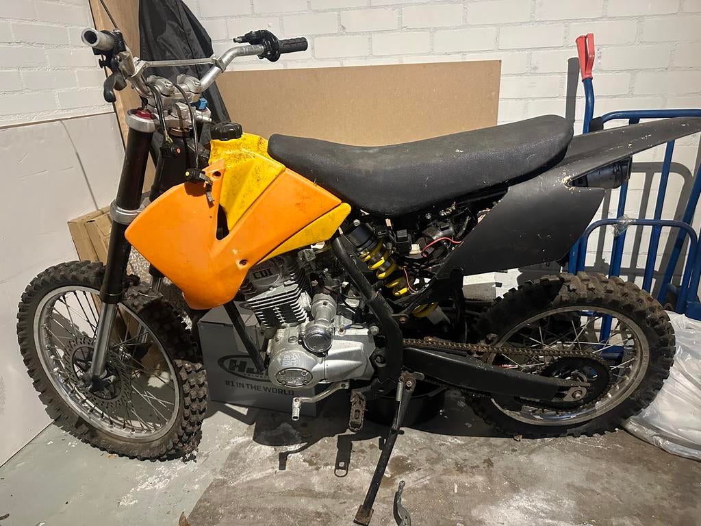 Longcin Crossmotor in zeer slechte staat., Ophalen of Verzenden