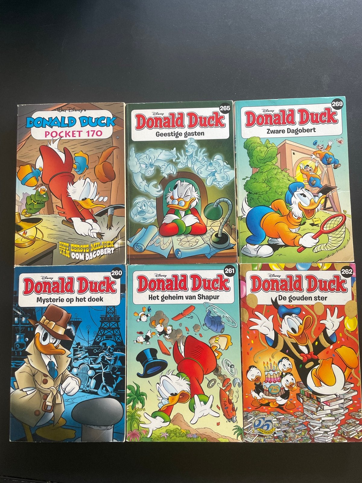 Donald duck pockets - 170, 260, 261, 262, 265, 269, Meerdere stripboeken, Ophalen of Verzenden, Gelezen