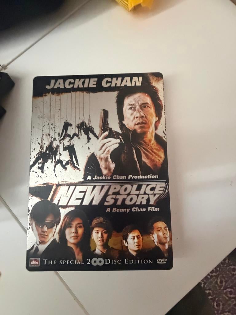 Jackie Chan: New Police Story & Jet Li: Romeo Must Die DVD, Vanaf 16 jaar, Ophalen of Verzenden, Gebruikt, Actie