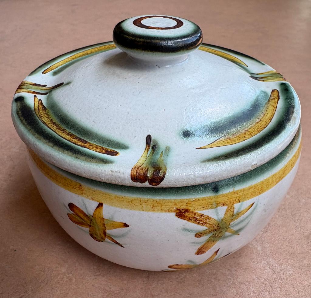 Vintage Quimper potje, Frankrijk, Overige typen, Ophalen of Verzenden, Zo goed als nieuw, Overige stijlen