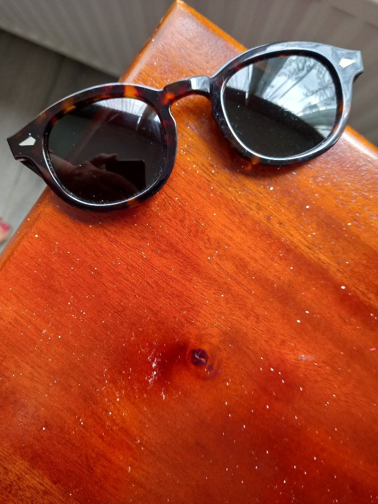 Zonnebril moscot originals nyc, Ophalen of Verzenden, Zo goed als nieuw, Bril, Overige merken