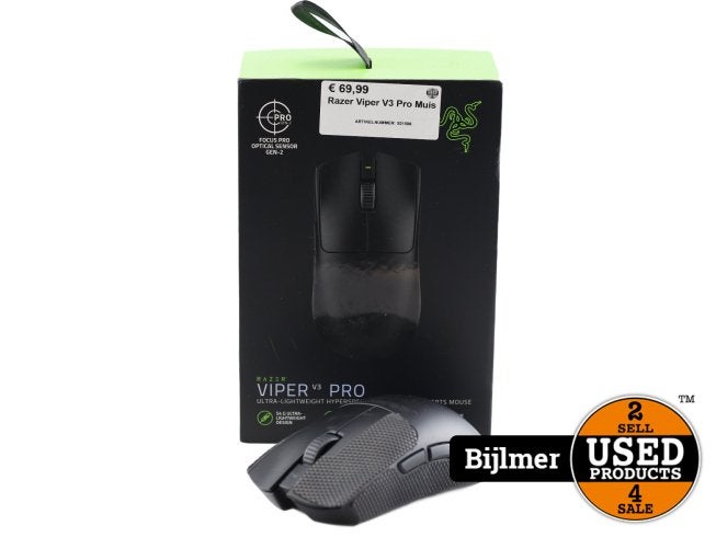 Razer Viper V3 Pro Muis, Computers en Software, Muizen, Razer, Zo goed als nieuw, Support@razer.com, Razer Inc.,
9 Pasteur,
Irvine, CA 92618,
United States