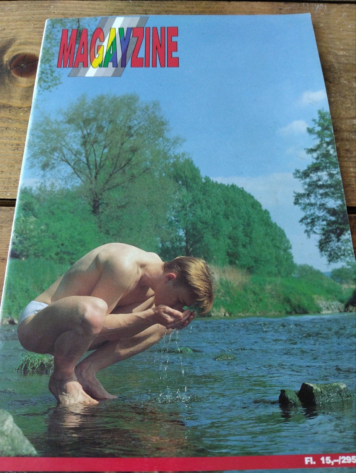 Gay, homo. Magayzine  Vintage Gay Magazine nr. 1. - Zeldzaam, Boeken, Ophalen of Verzenden, Gelezen, Overige typen