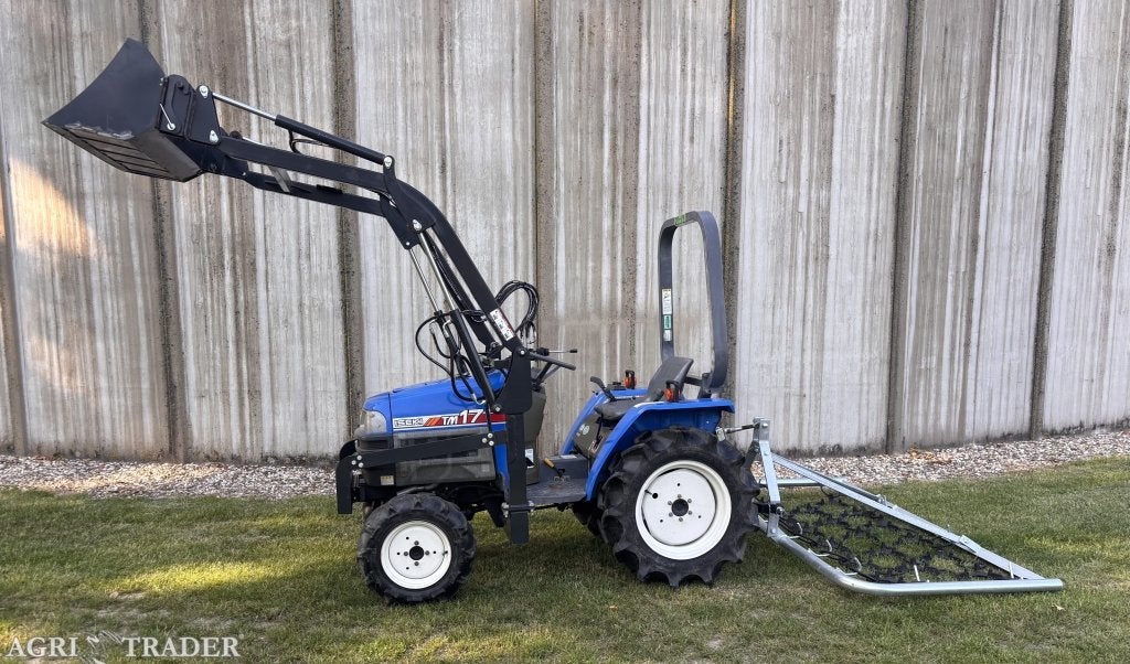 Iseki TM17 4WD met voorlader - incl. onderhoud - marge, -, -, Voertuig of Aanhanger, Iseki
