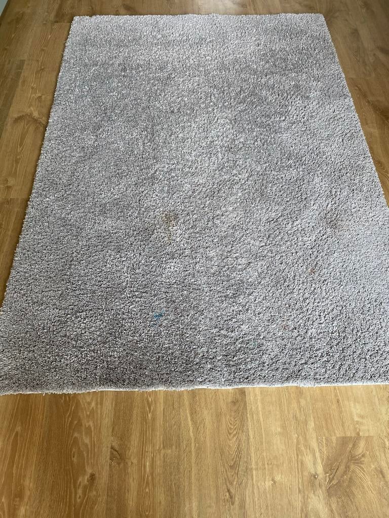 Ikea Vonge vloerkleed - lichtgrijs, Huis en Inrichting, Stoffering | Tapijten en Kleden, Ophalen, Gebruikt, 100 tot 150 cm, 150 tot 200 cm
