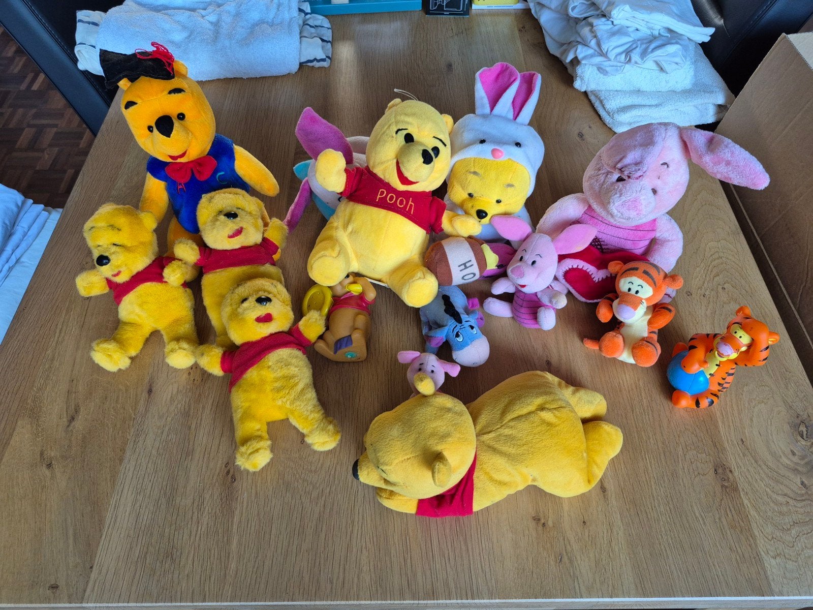 Winnie the pooh knuffels, Ophalen of Verzenden, Zo goed als nieuw, Overige typen, Klein (minder dan 20 cm)