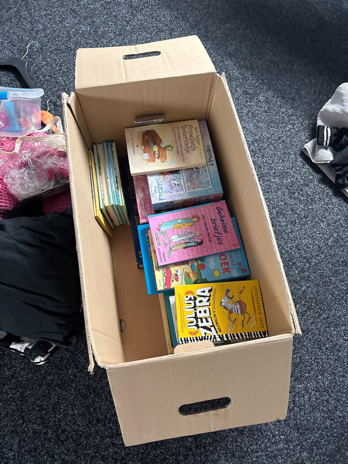 Kinderboeken en puzzels., Ophalen, Gelezen, Sprookjes
