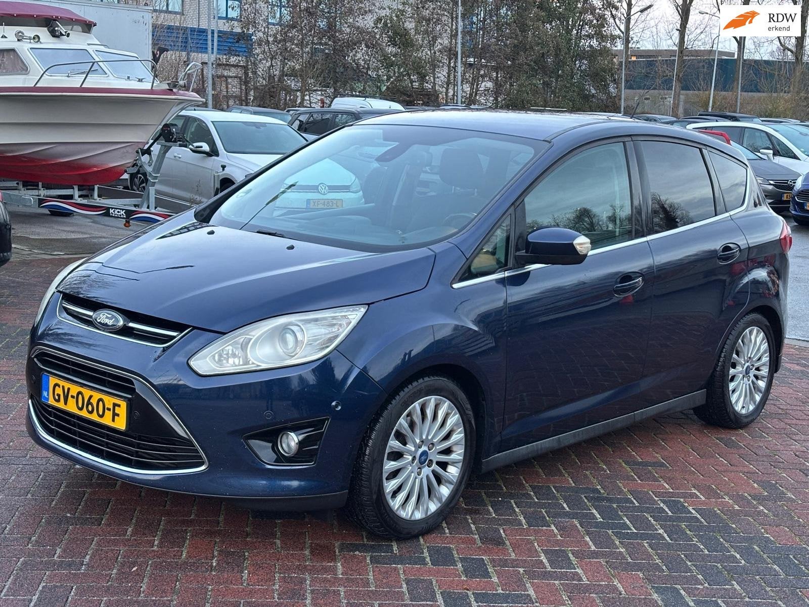 Ford C-Max 1.6 SCTi titanium Airco! 180DKM NAP! MOTORSCHADE!, Voorwielaandrijving, 15 km/l, Gebruikt, 4 cilinders