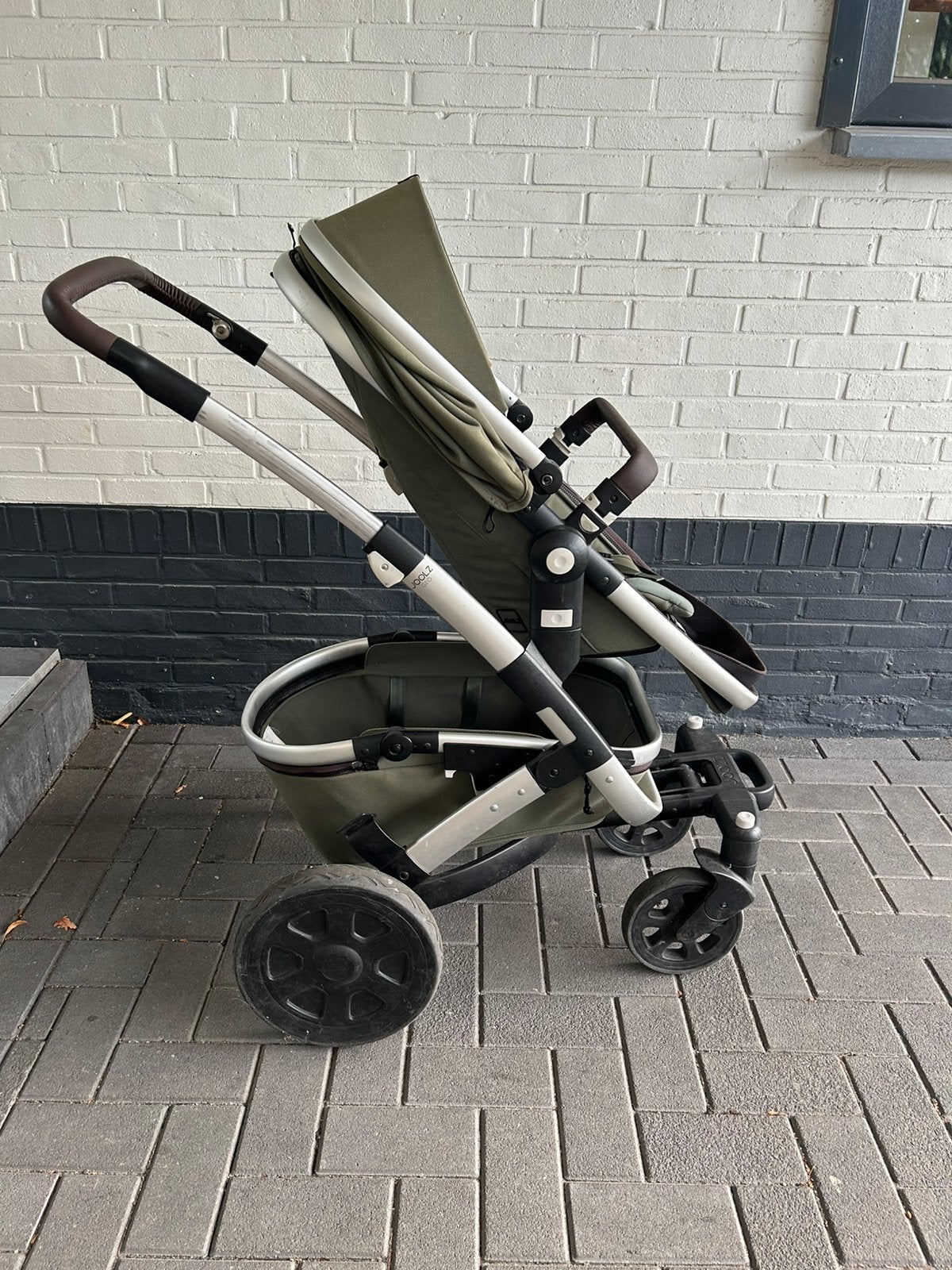 Joolz Geo 2 complete set Marvellous Green, Gebruikt, Verstelbare duwstang, Combiwagen, Ophalen