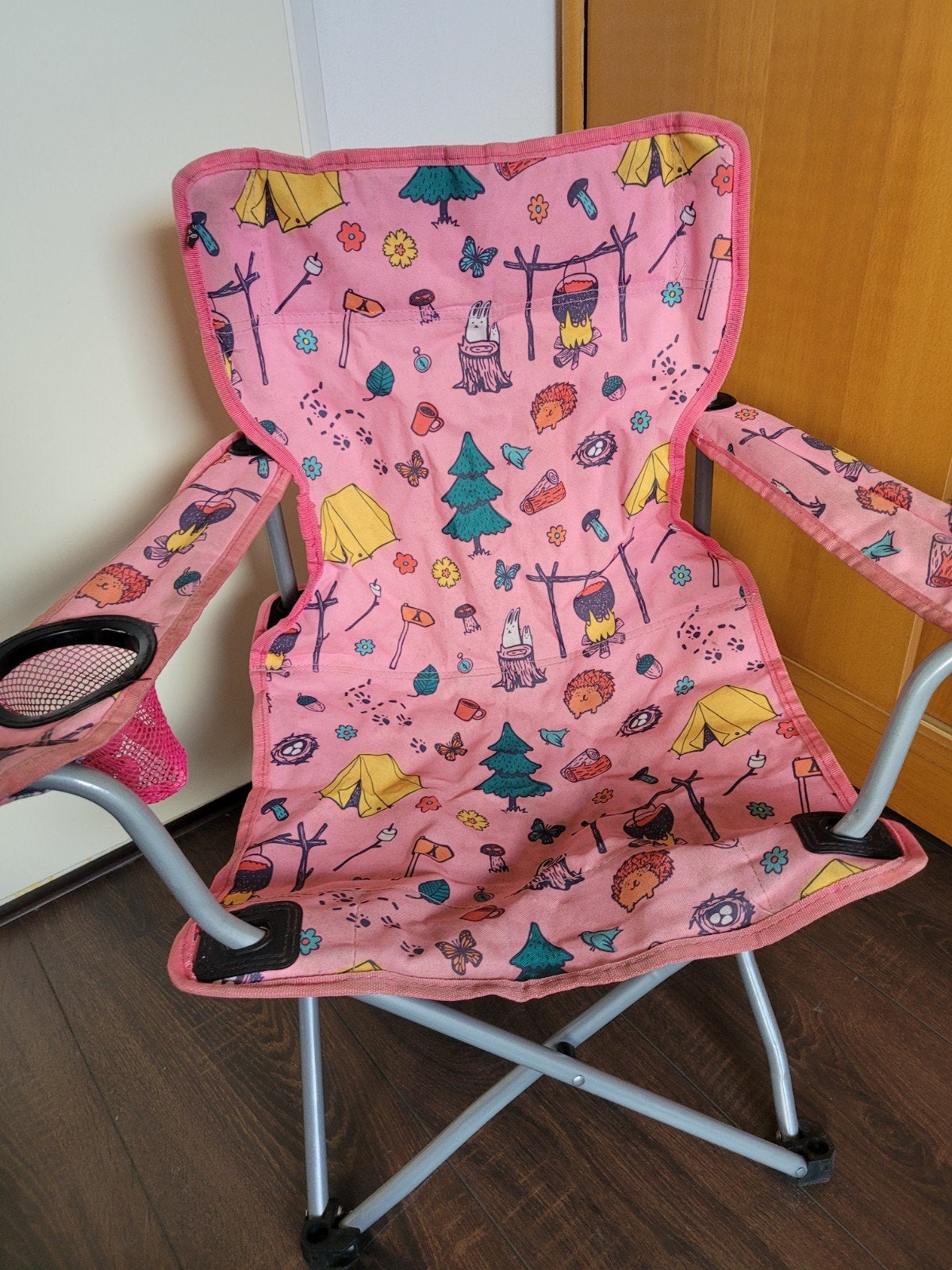 Wander Wonder roze kinder campingstoel, Ophalen, Gebruikt, Campingstoel