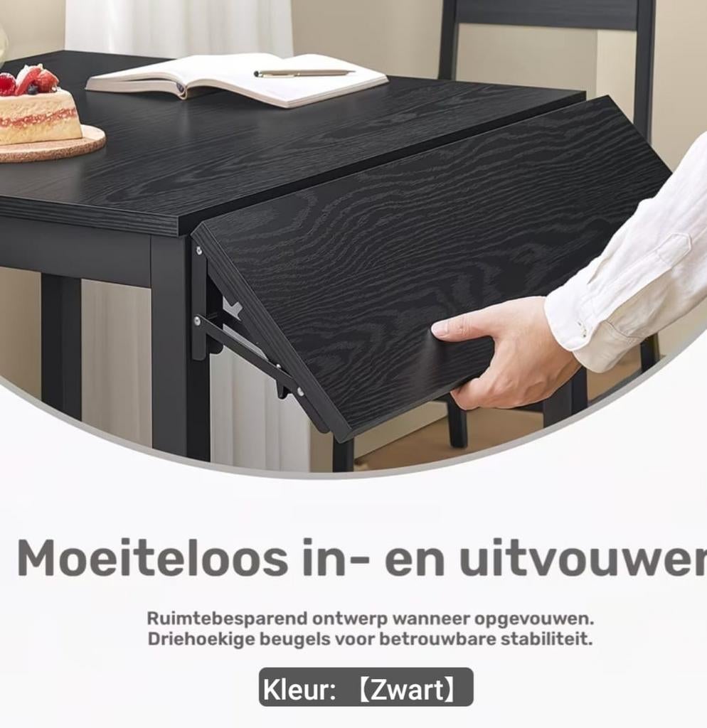 Nieuw eettafel aangeboden, Huis en Inrichting, Tafels | Eettafels, Ophalen, Nieuw, 100 tot 150 cm, 50 tot 100 cm