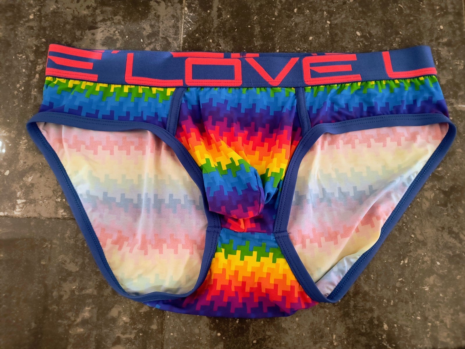 Maat L | Andrew Christian Pride Love Heren Slip Ondergoed, Kleding | Heren, Verzenden, Andrew Christian, Slip
