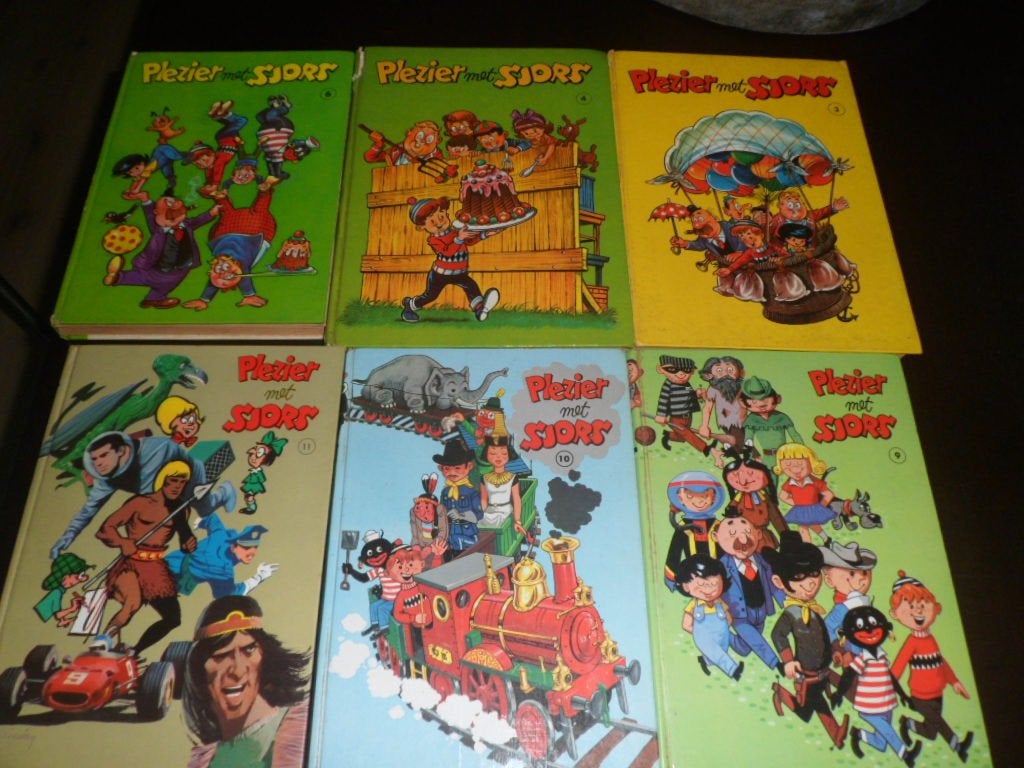 Plezier met Sjors, Boeken, Meerdere stripboeken, Ophalen of Verzenden, Gelezen
