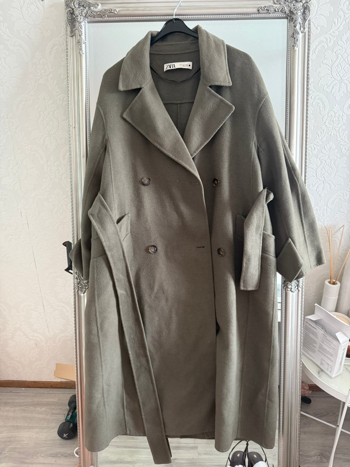 Zara oversized jas, Kleding | Heren, Jassen | Zomer, Ophalen, Zo goed als nieuw, Zwart