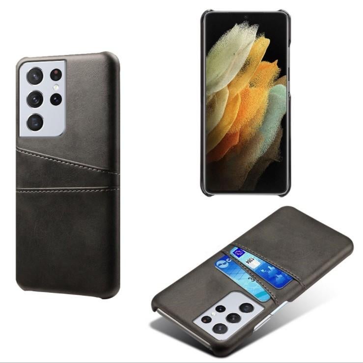 Back Cover + Screenprotector voor Galaxy S21 Ultra 5G _Zwart, Verzenden, Nieuw, Hoesje of Tasje