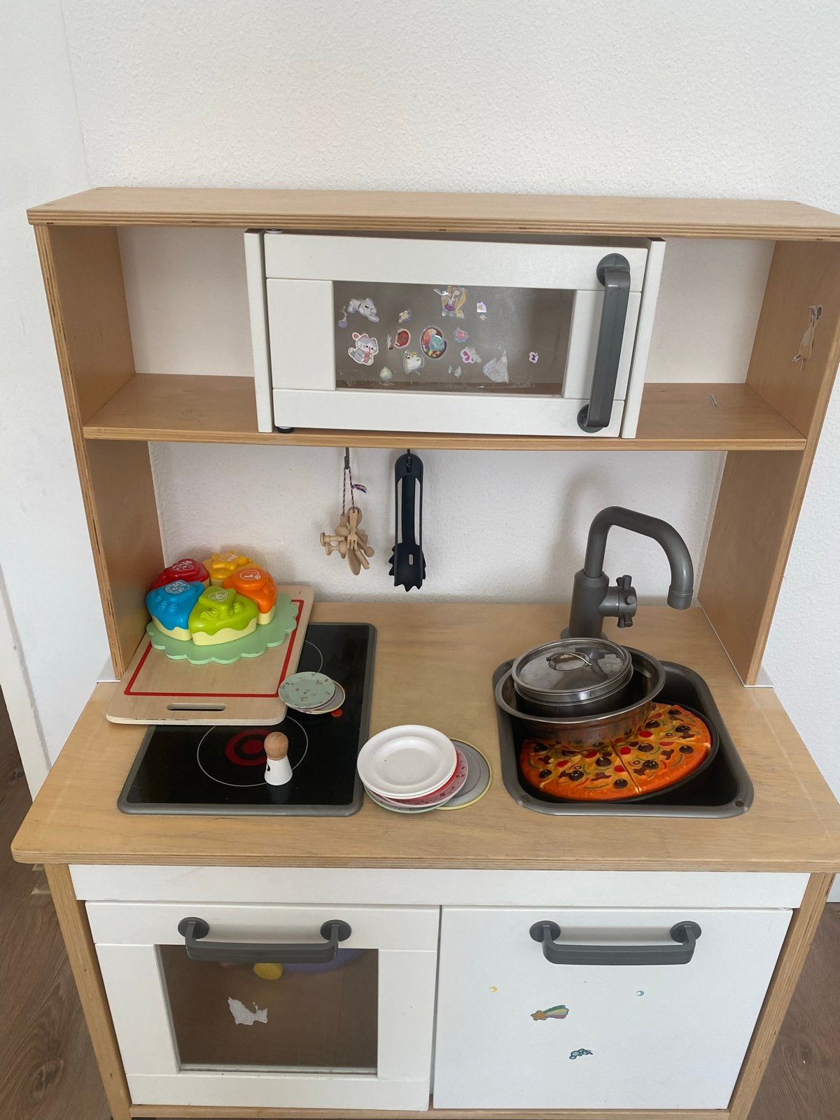 IKEA DUKTIG Speelkeuken met magnetron, Ophalen, Gebruikt, Hout, Speelkeuken