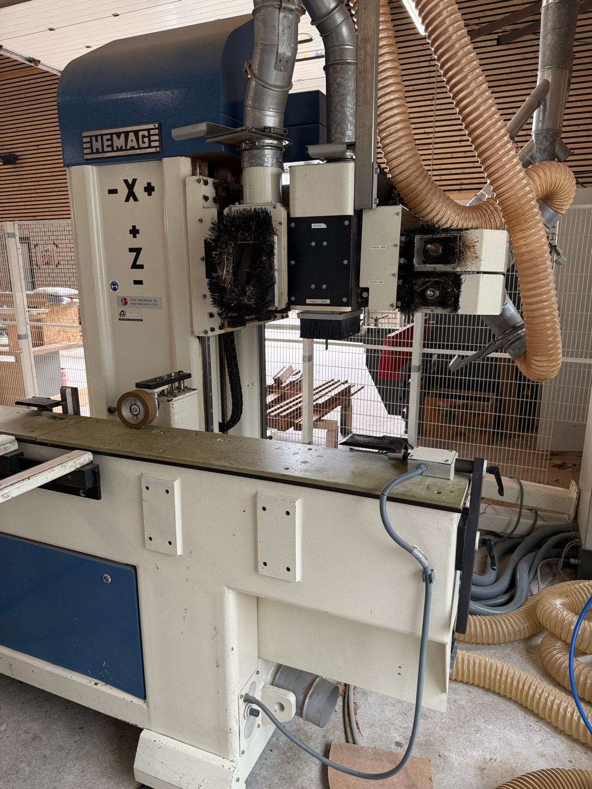 HEMAGEM Windorflex 50/230 CNC-bewerkingscentrum, Ophalen