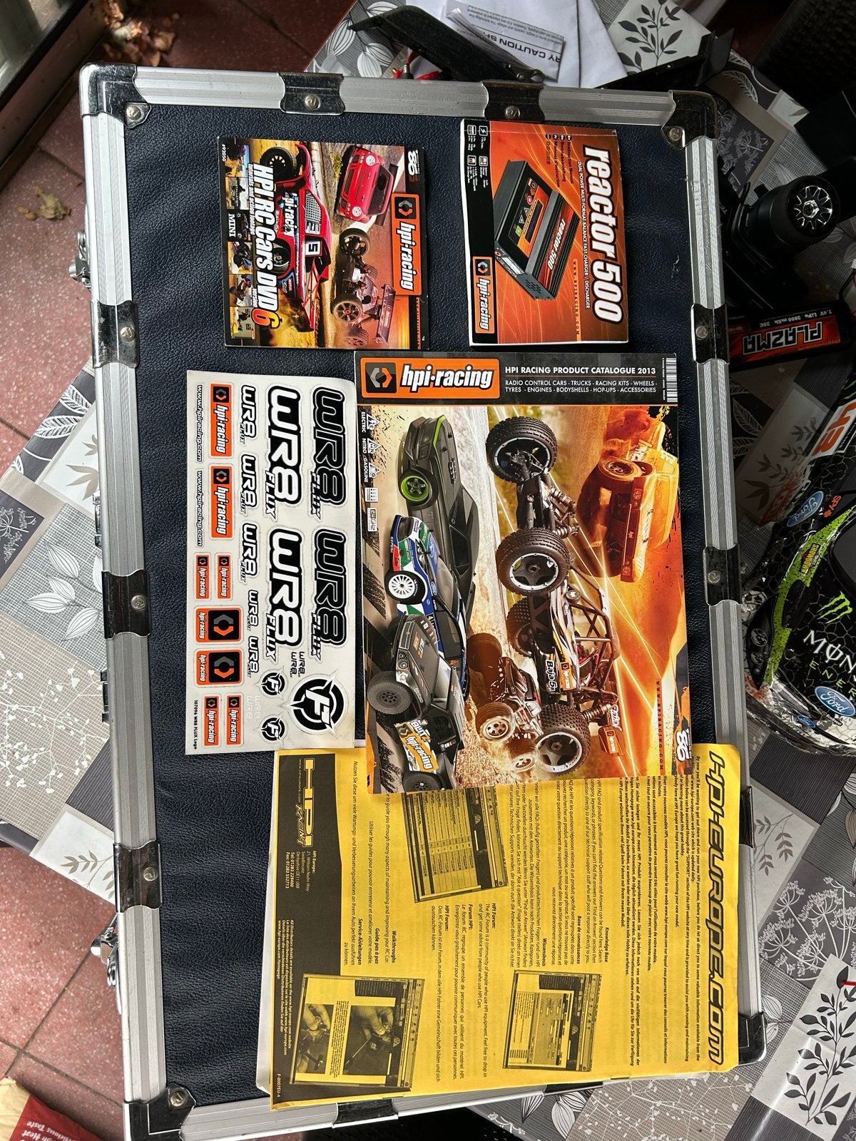 HPI Racing WR8 Flux Ken Block Ford Fiesta RC Auto, Gebruikt, Schaal 1:10, Auto onroad, RTR (Ready to Run)